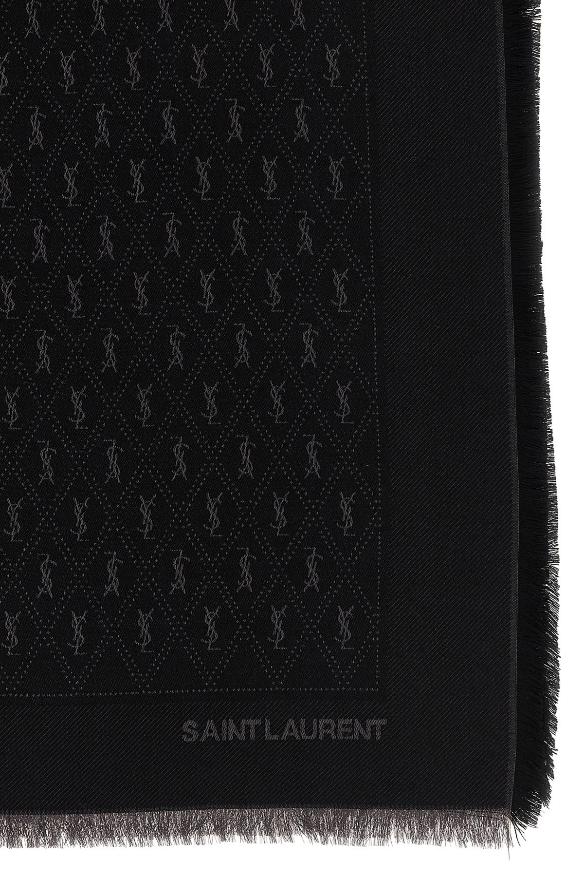 YSL monogram scarf - 2