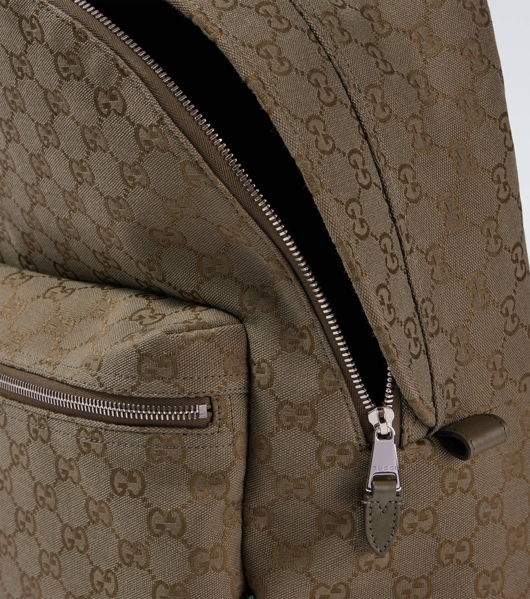GG Canvas Medium backpack - 4