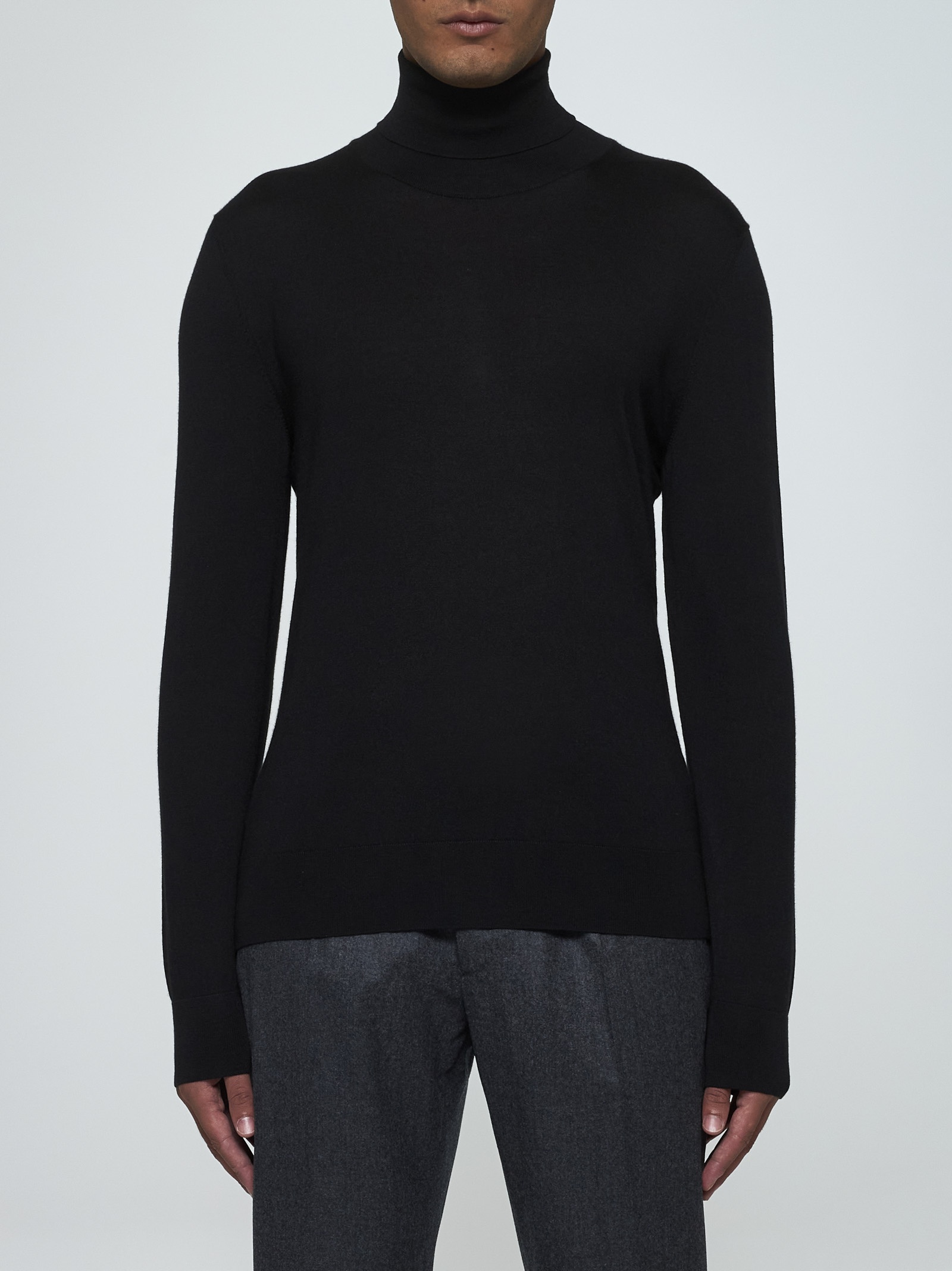 Cashmere and silk turtleneck - 3