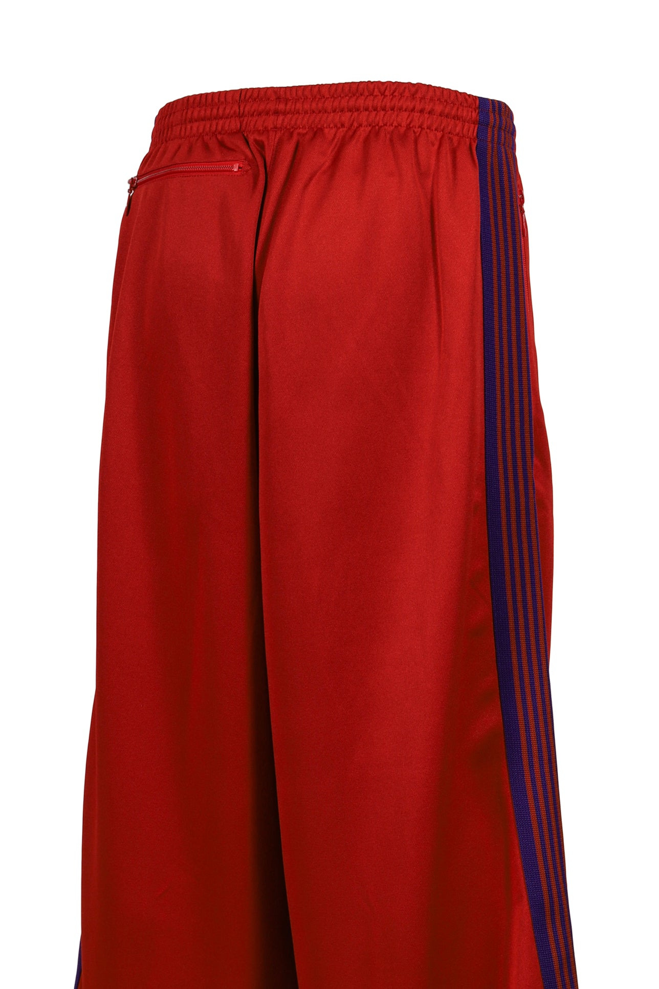 H.D. TRACK PANT - POLY SMOOTH / RED - 7