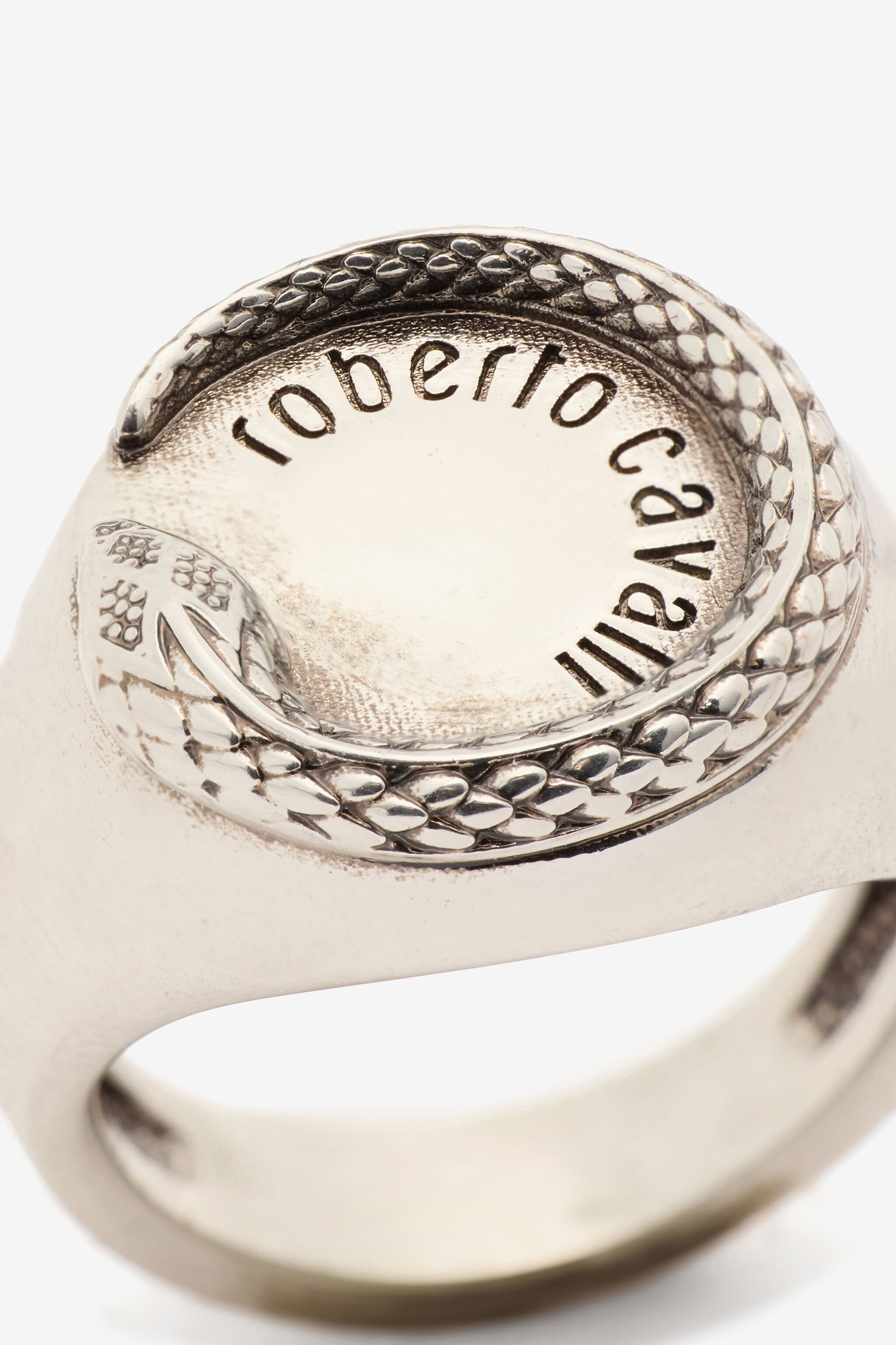 Snake Ring With Logo - 5