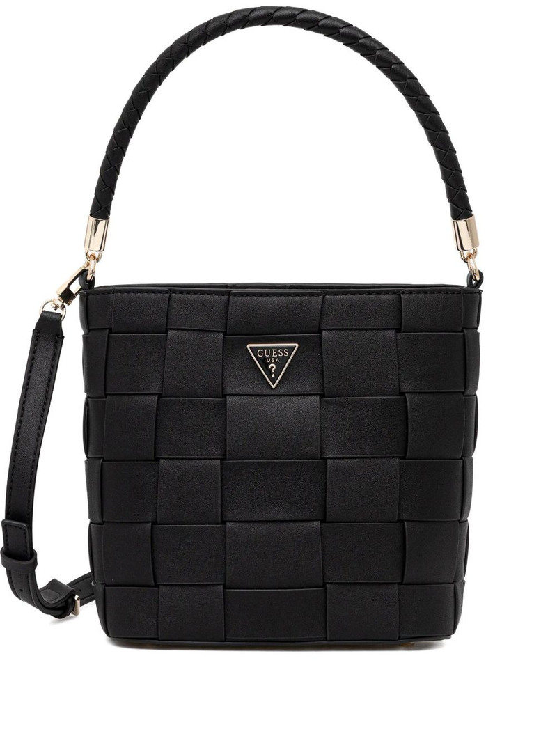 woven braided-handle tote bag 1