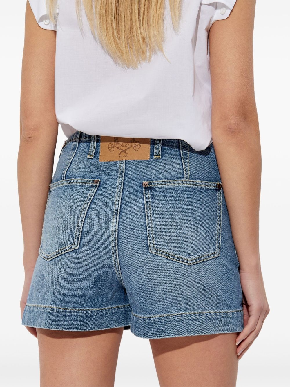 denim shorts - 4