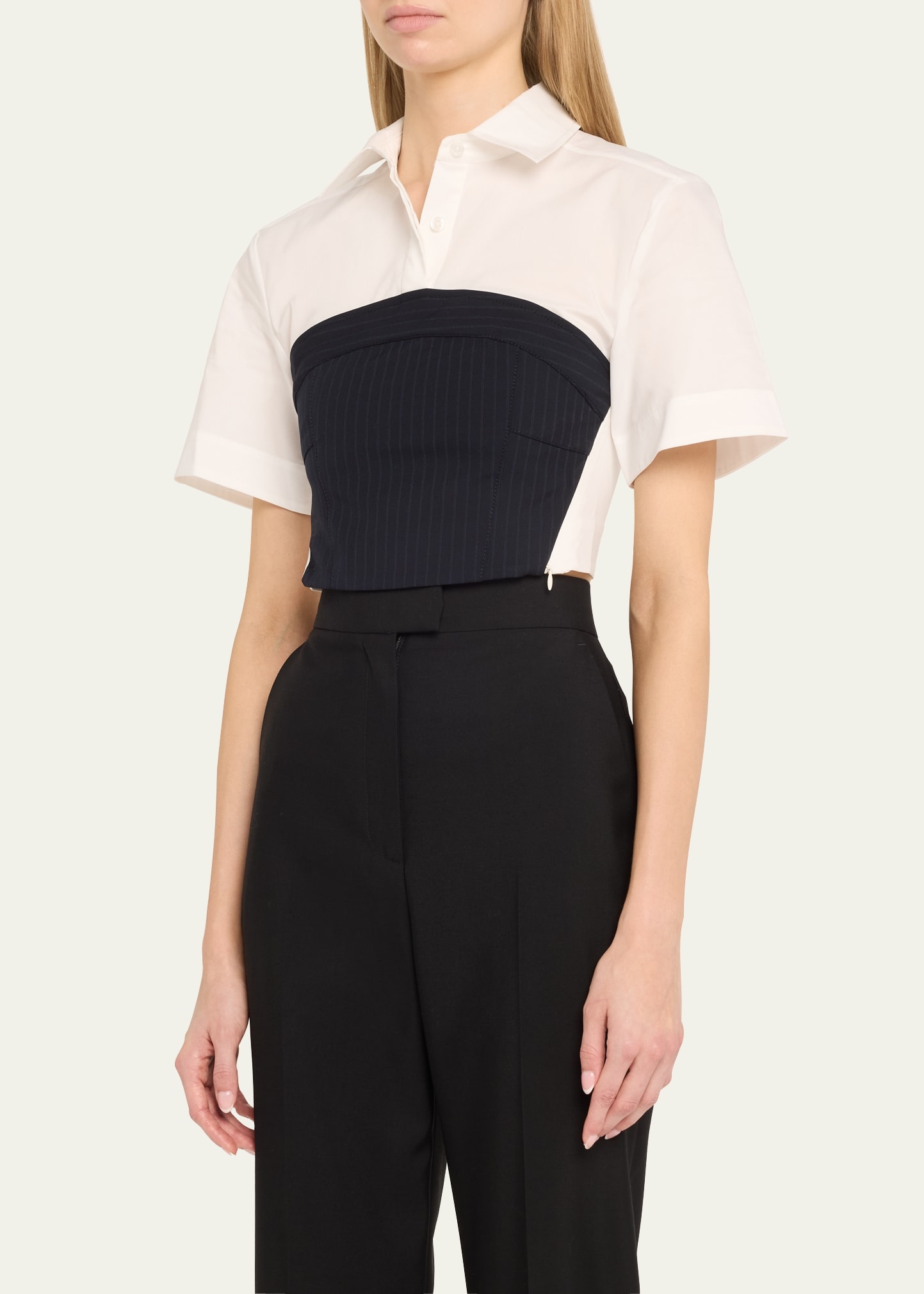 Granger Short-Sleeve Combo Top - 4