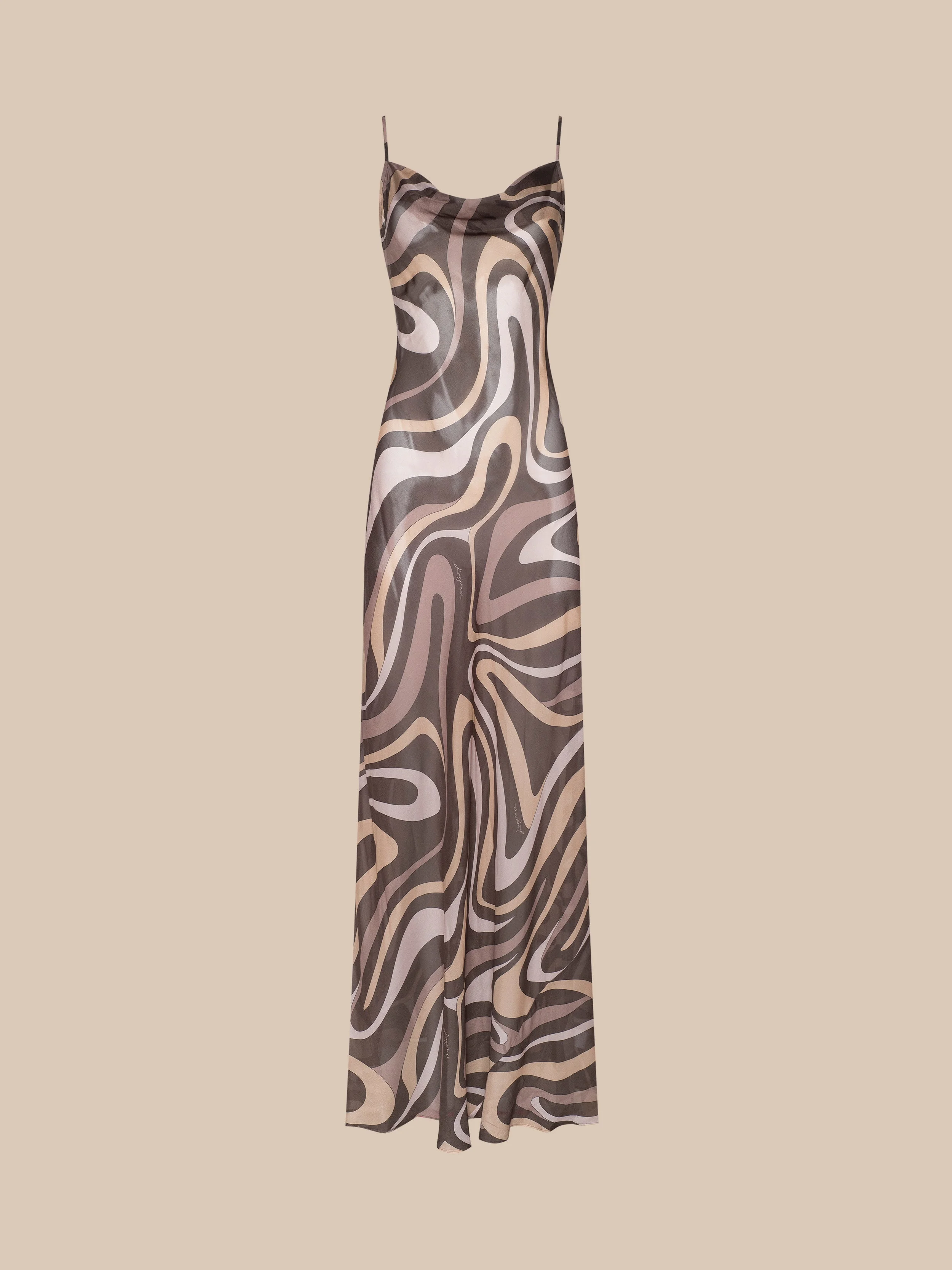 Christine Silk Dress - 1
