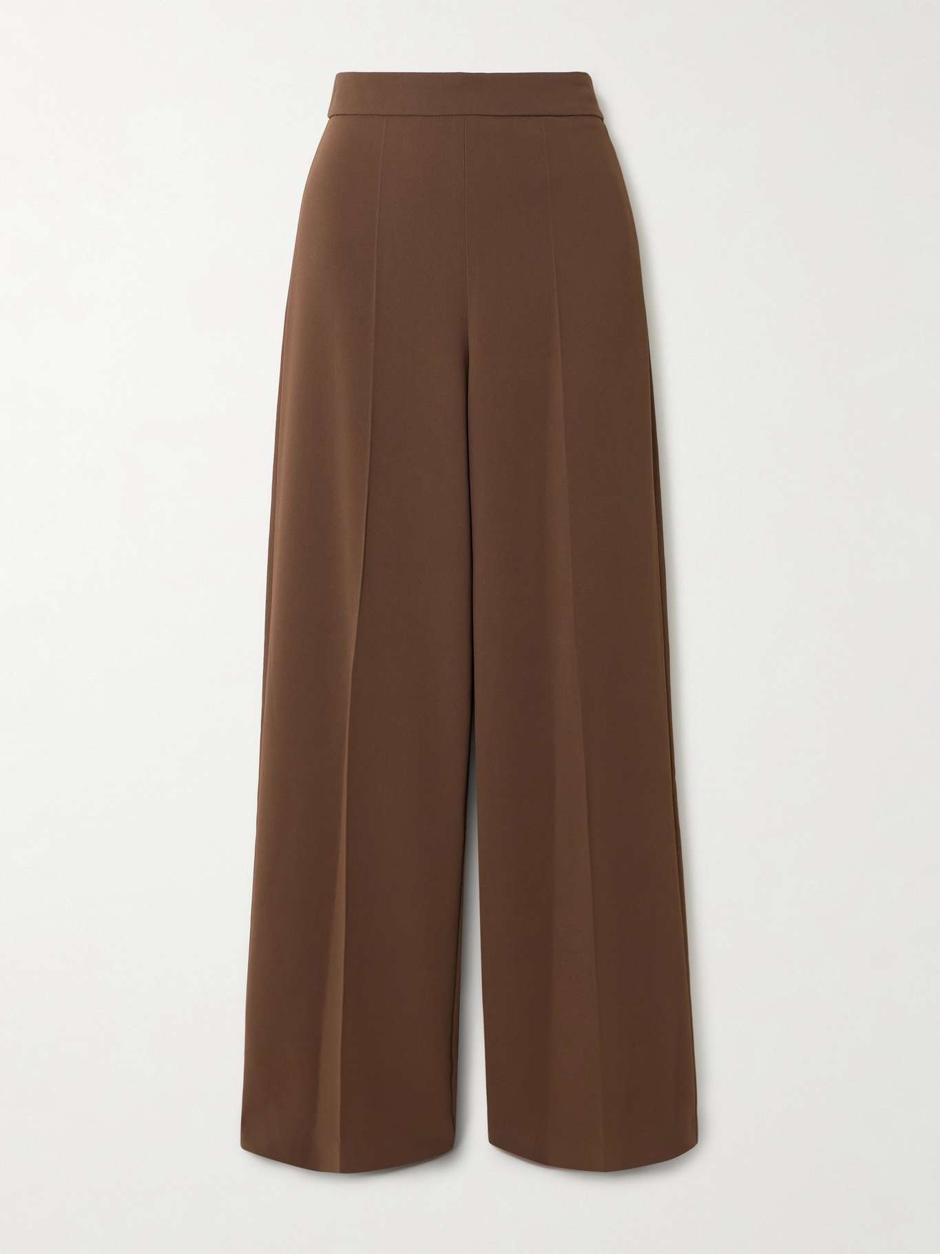 Alane pleated cady wide-leg pants - 1