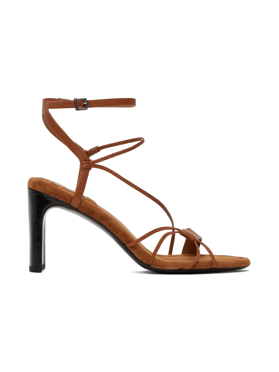 Tan Vossen Heeled Sandals - 1