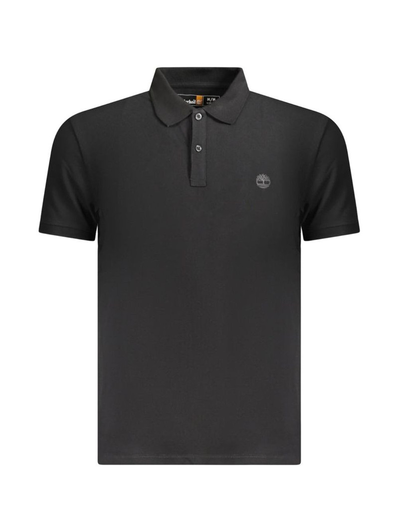 logo-embroidered cotton polo shirt 1