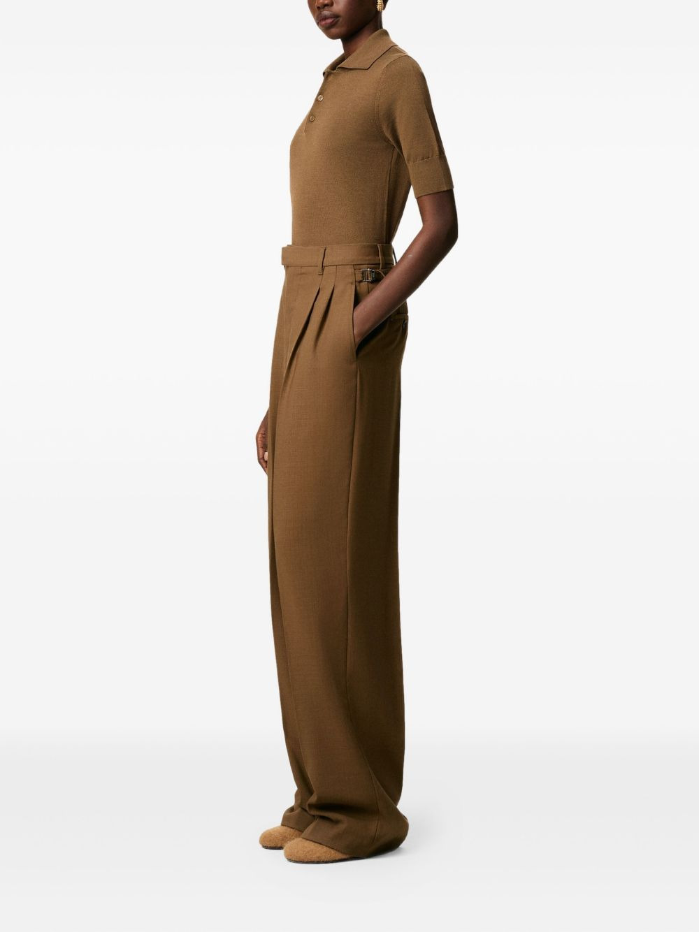 Ami Paris Women High-Waisted Trousers - 2