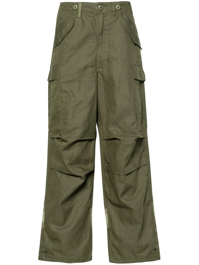 Hi-Vis M65 wide-leg cargo pants 1