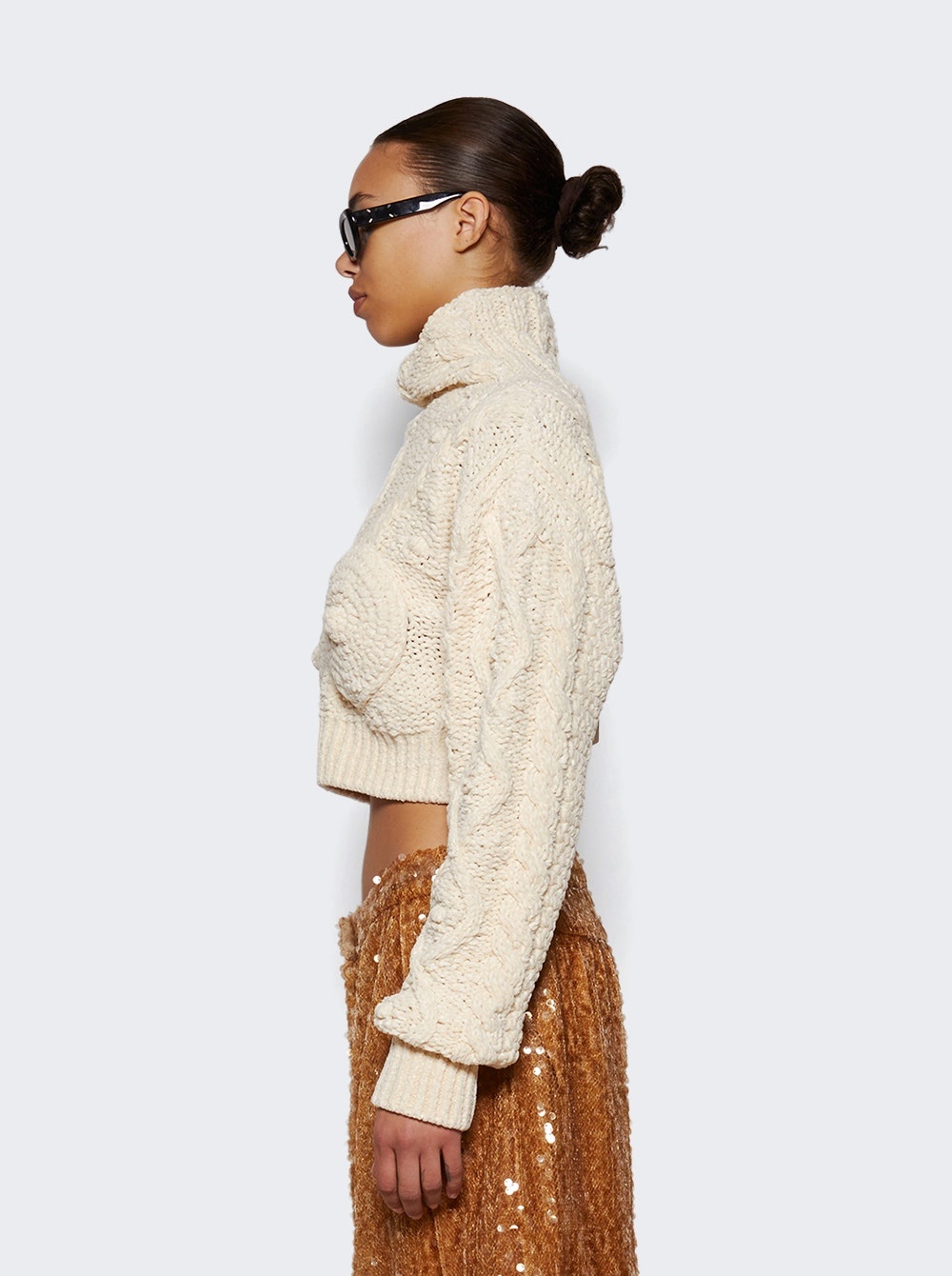 Sequined Midi Skirt Amber - 4