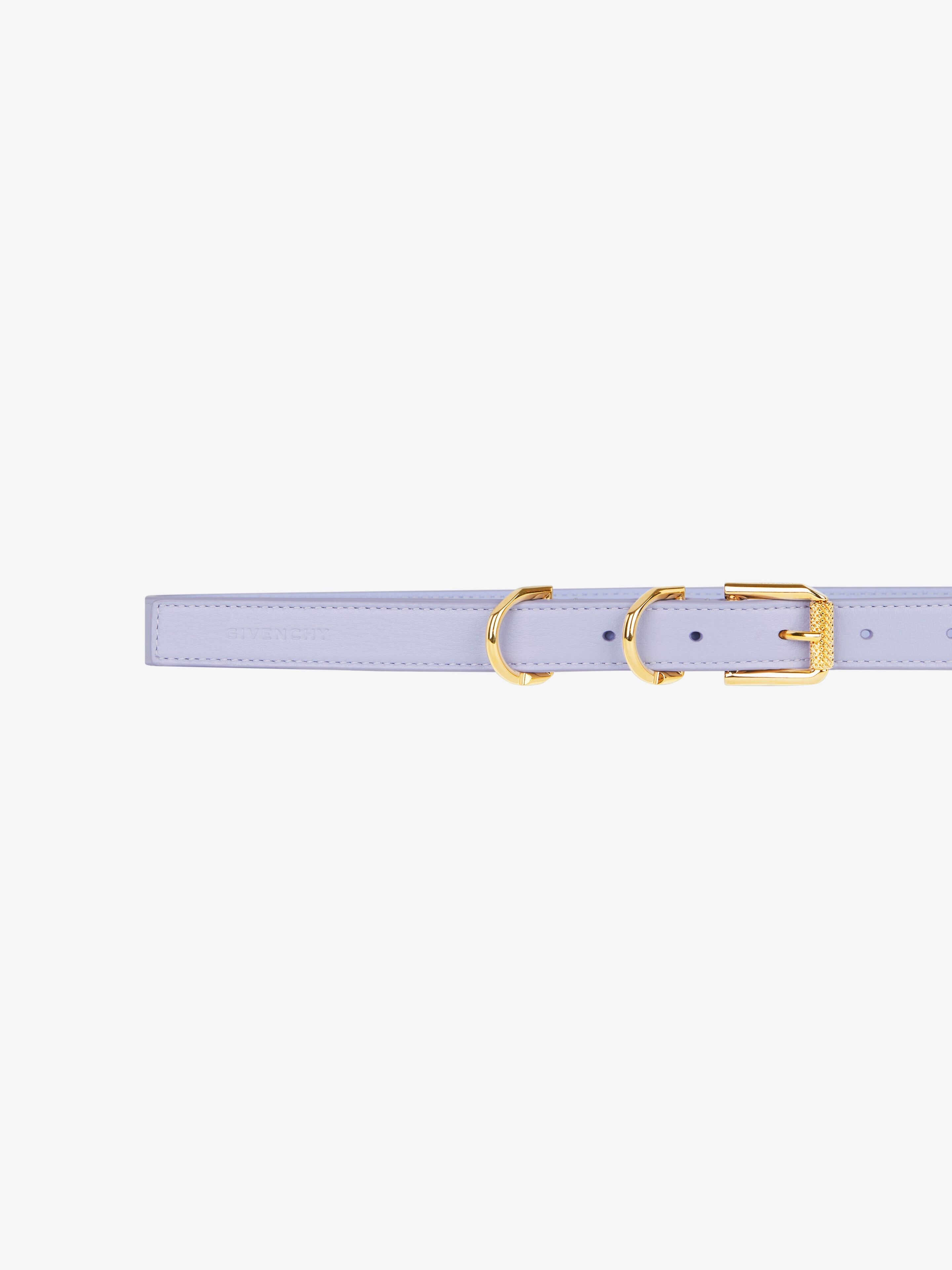 VOYOU BELT IN LEATHER - 2