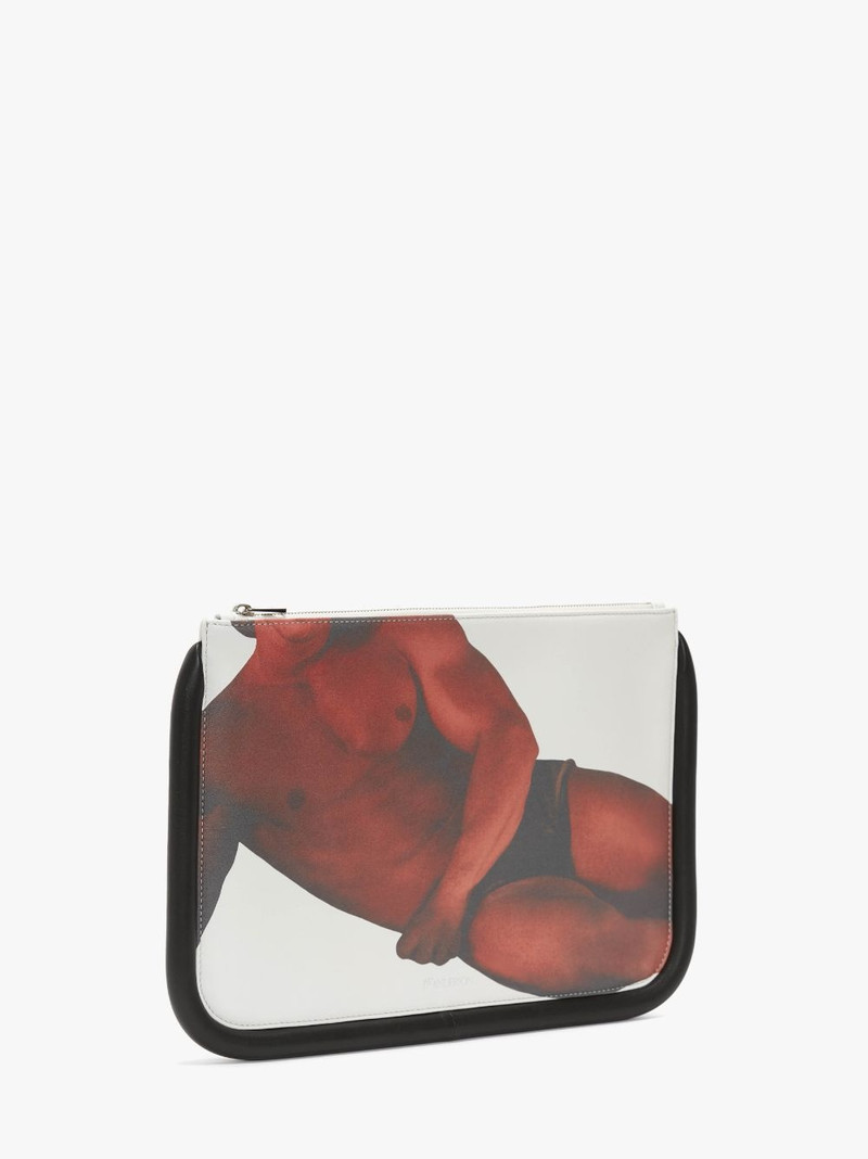 JW Anderson LARGE PRINTED BUMPER POUCH outlook