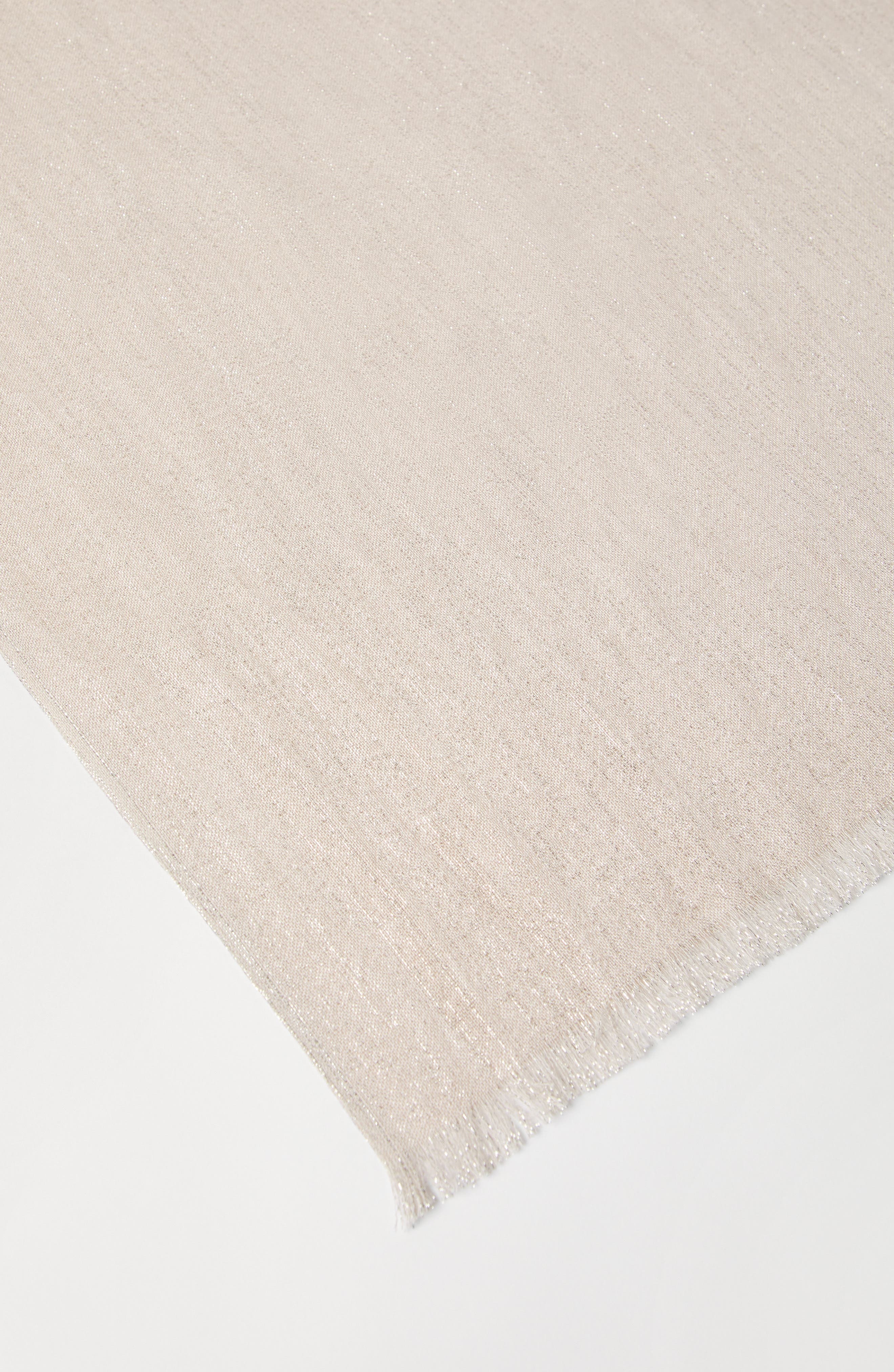 Brunello Cucinelli Sparkling scarf in Beige at Nordstrom - 3