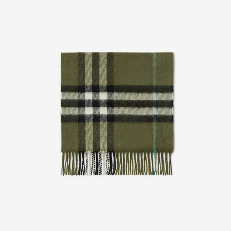 Burberry Check Cashmere Scarf 6