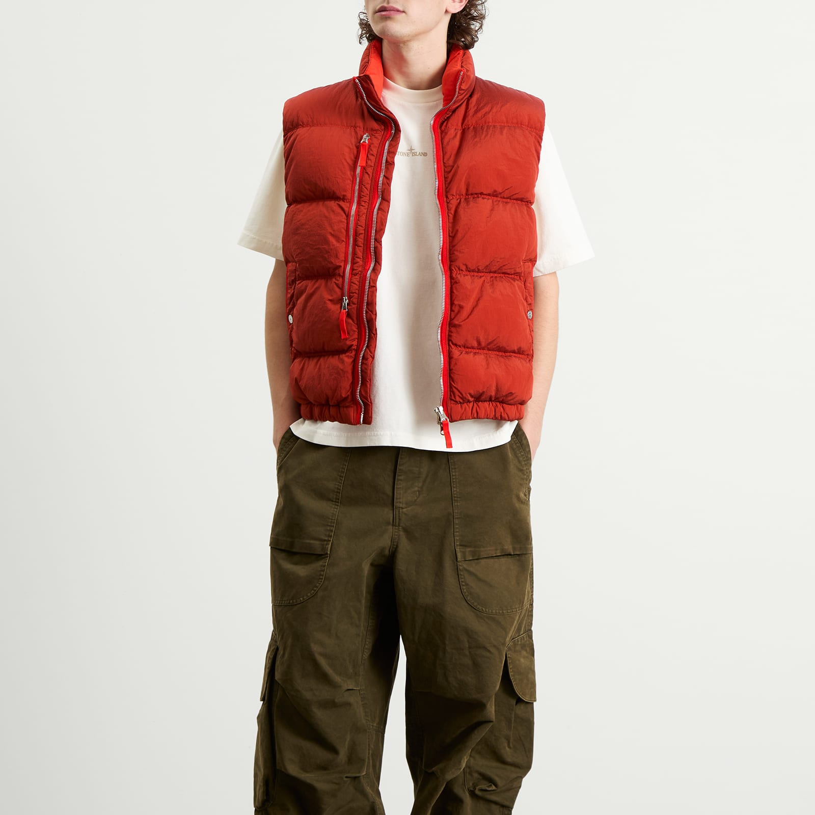 Stone Island Nylon Metal EcoNyl Down Vest - 2