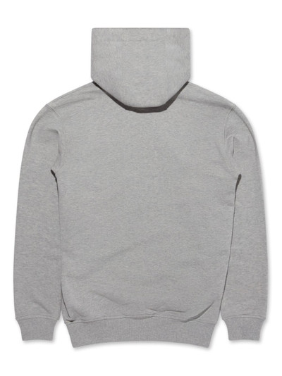 Comme des Garçons SHIRT logo-patch cotton hoodie outlook