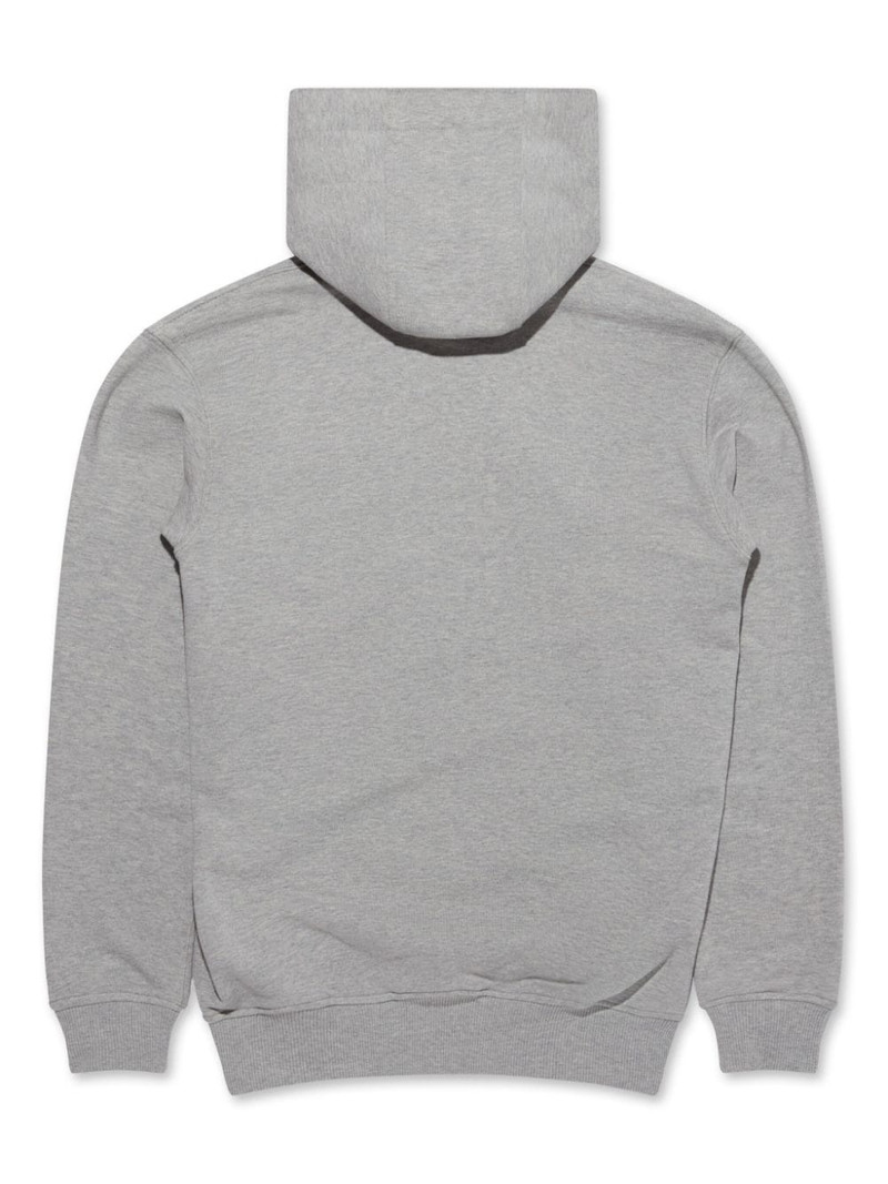 Comme des Garçons SHIRT logo-patch cotton hoodie outlook