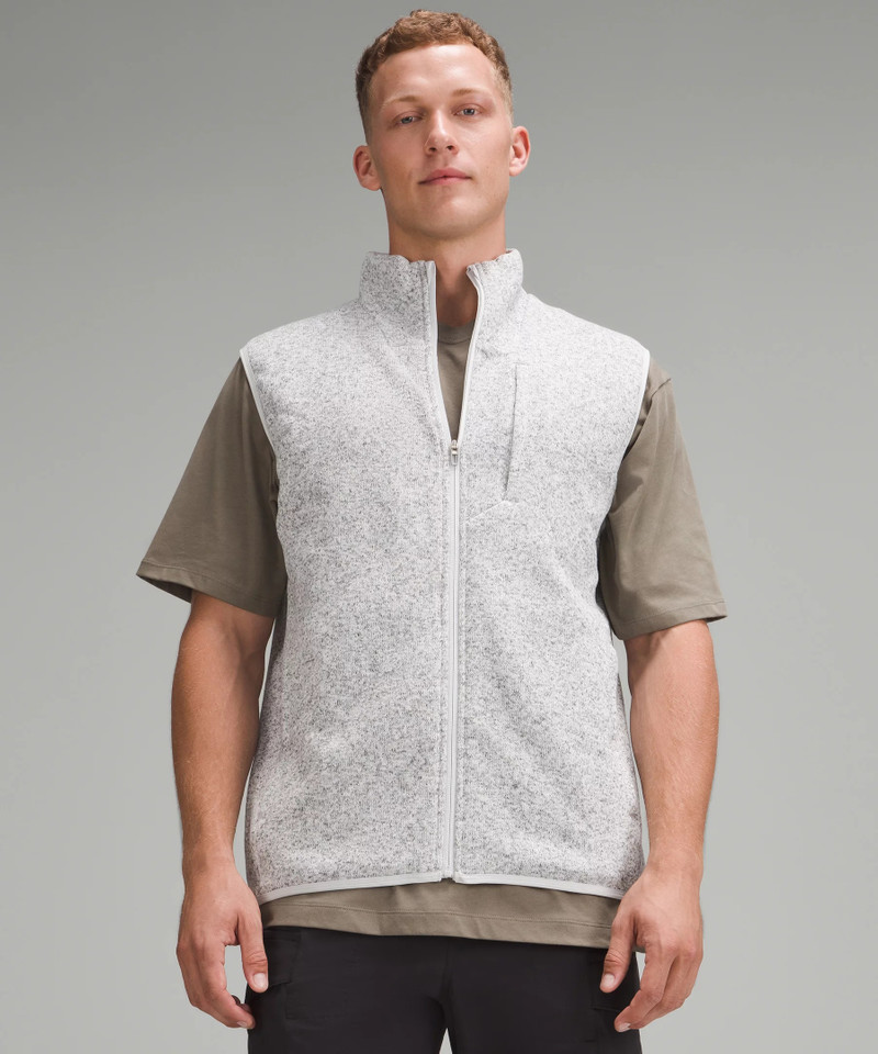 【モーガン蔵人着用】24SS LOOSE KNIT LINEN VEST lululemon Sojourn Knit Vest - LM3FALS-012826 | REVERSIBLE