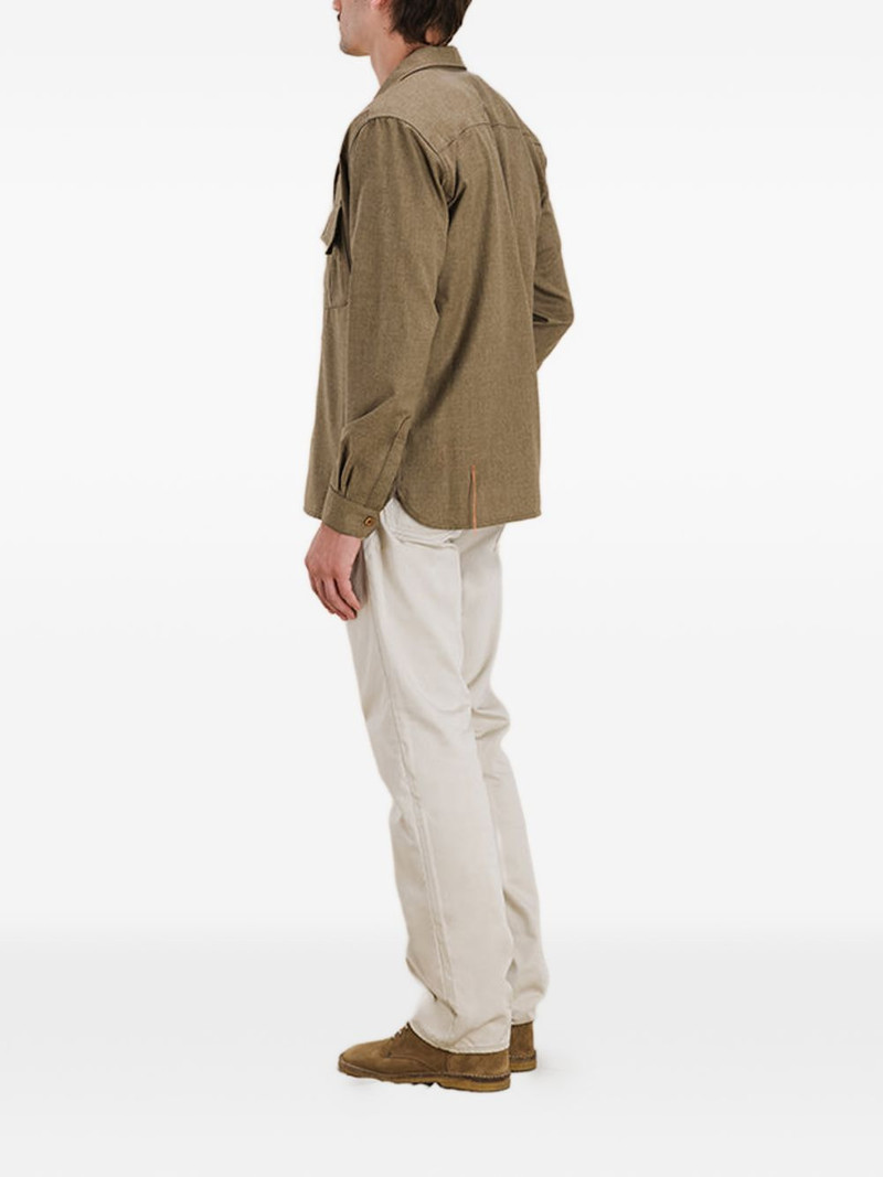 Fox buttoned overshirt 3