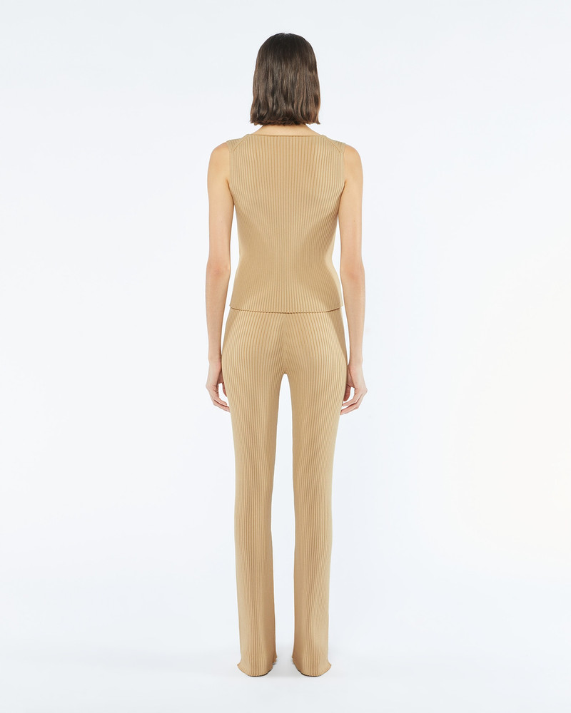ALEA - Ribbed pants - Sand 4