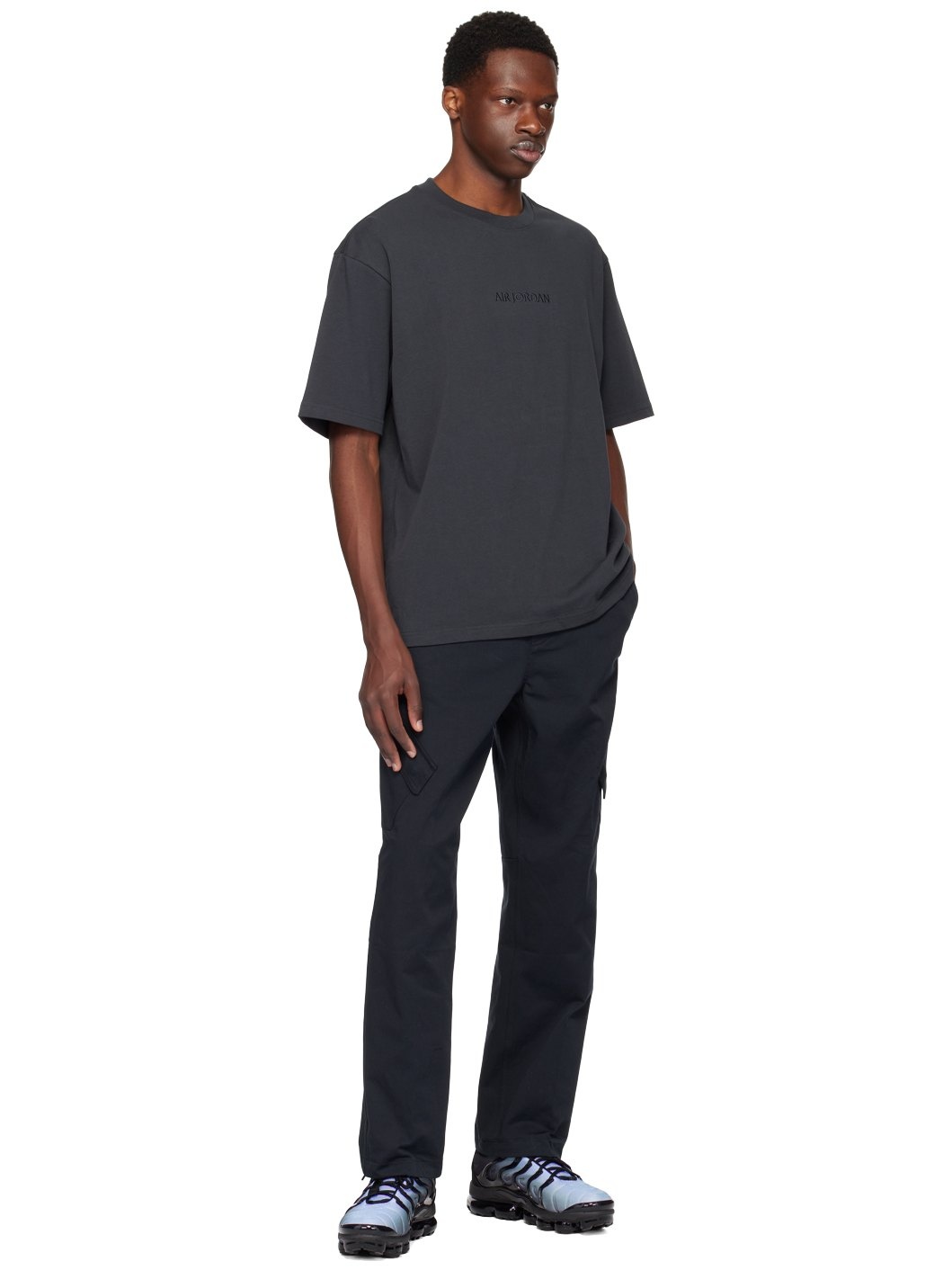 Black Chicago Cargo Pants - 4