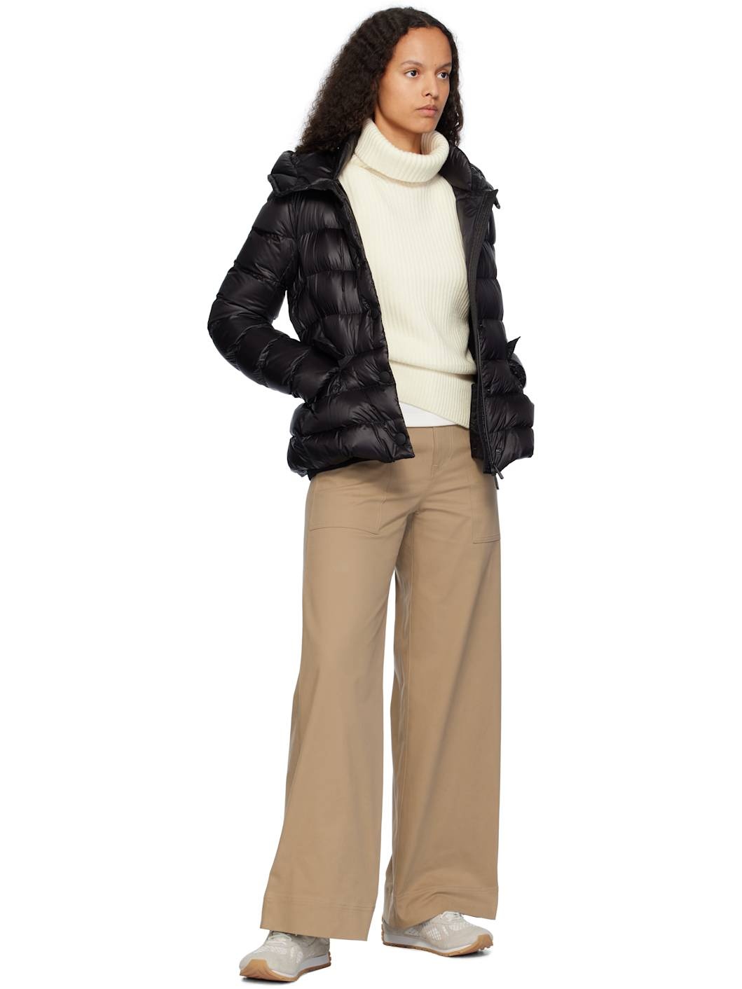 Black Armoniques Down Jacket - 5