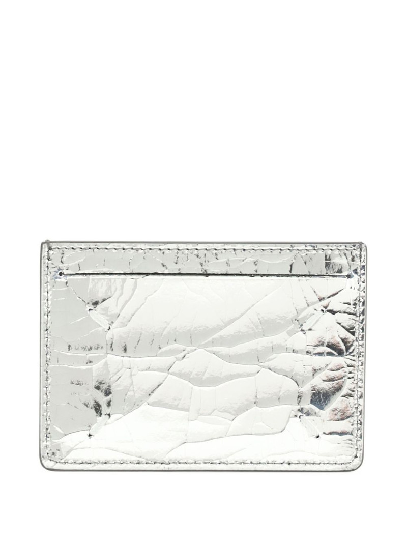 Maison Margiela textured card holder outlook