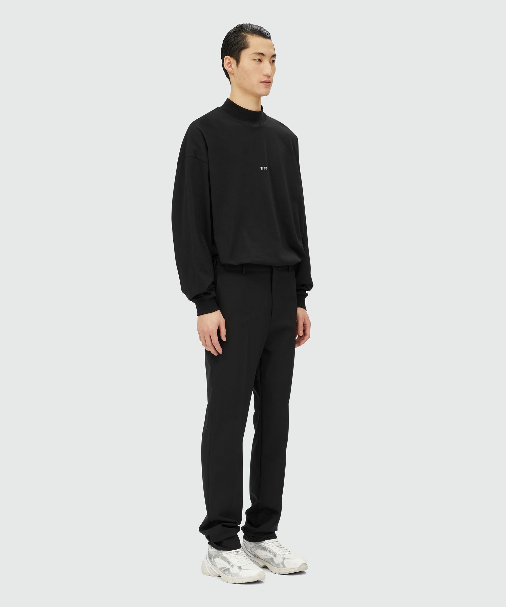 Virgin wool cigarette pants - 4