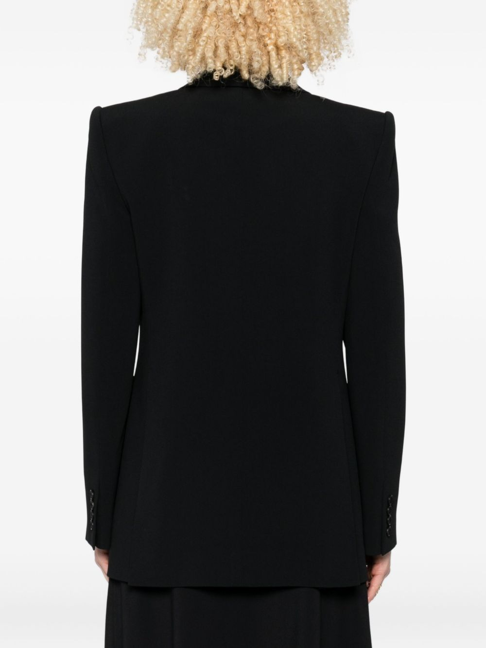 double-breasted tailored blazer - 4