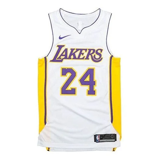 Nike Los Angeles Lakers Kobe Bryant 24 Jersey White AQ2106-100 - 1