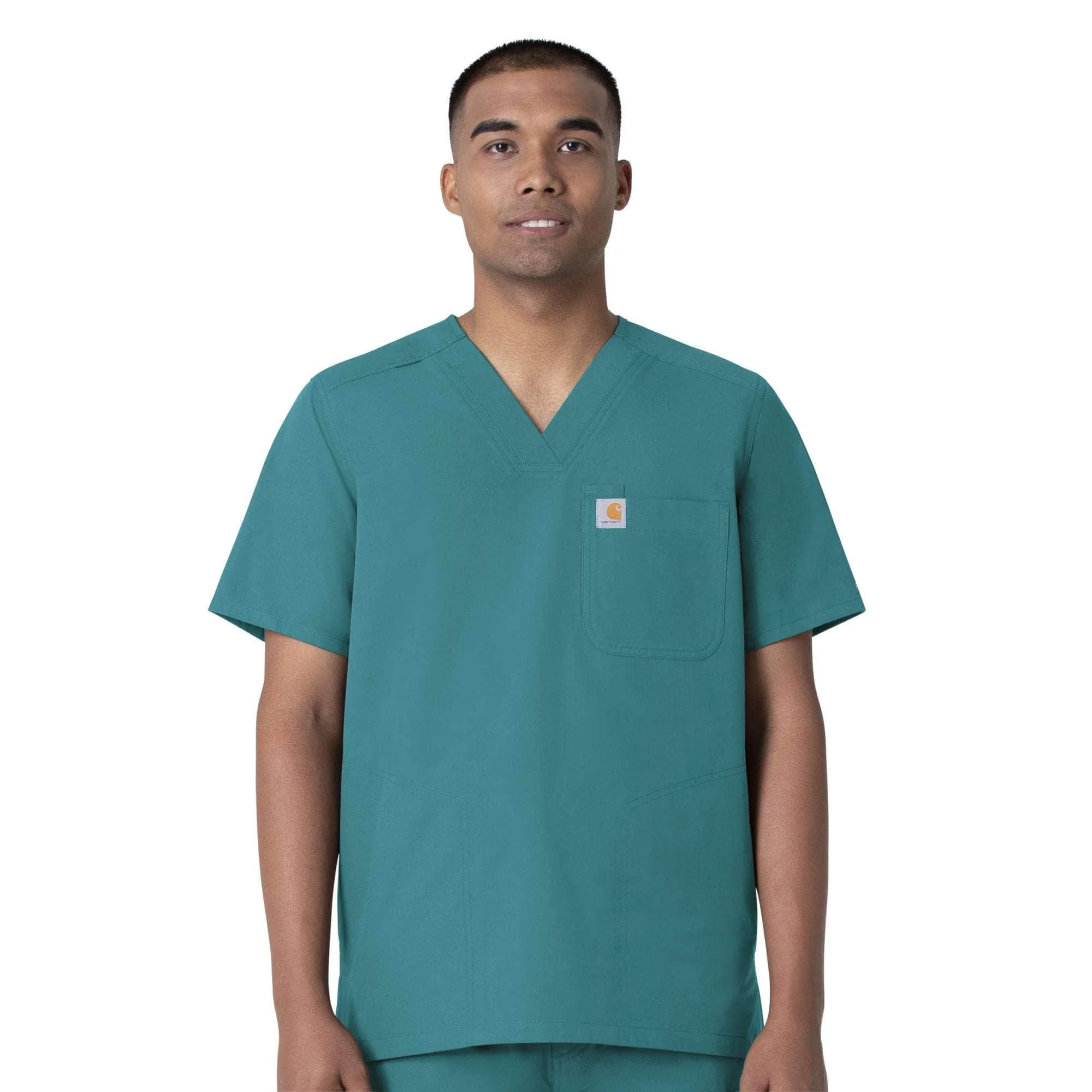 Force Essentials V-Neck Shirttail Scrub Top - 1