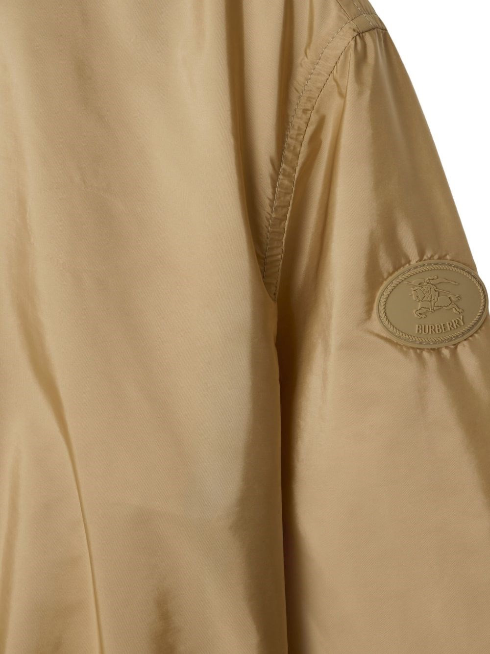 Check motif nylon jacket - 5