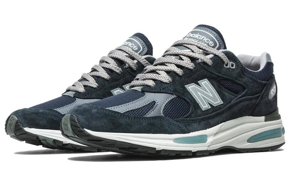 New Balance 991v2 Made in England 'Dark Navy' U991NV2 - 2