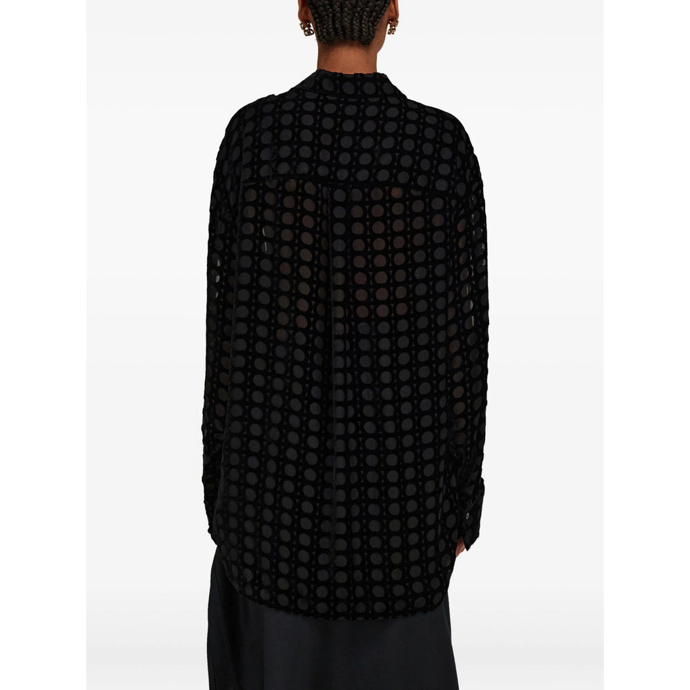 Ferragamo Black Tops - Blouses Women - 2