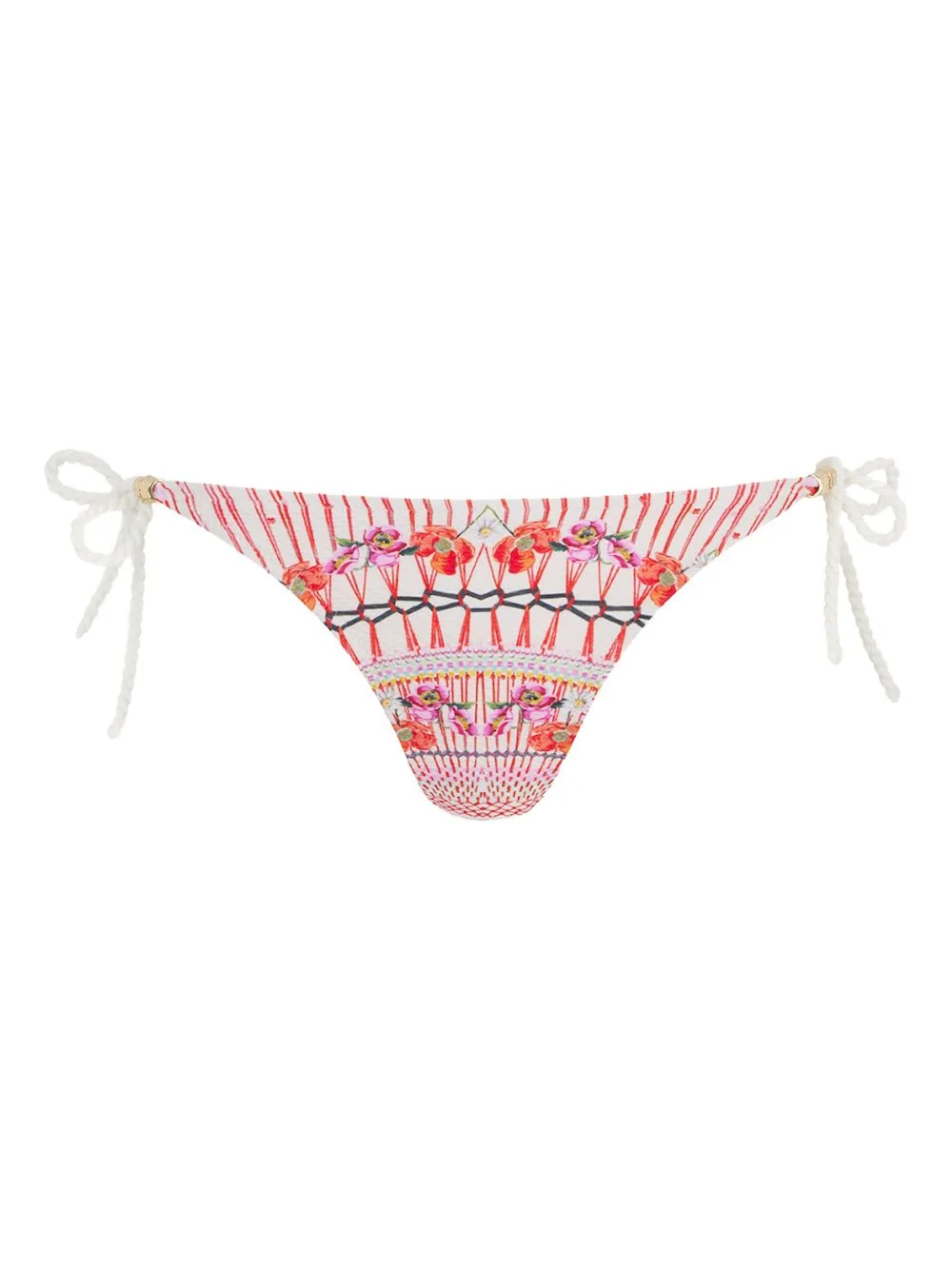 Pomegranate floral-print bikini bottom - 1