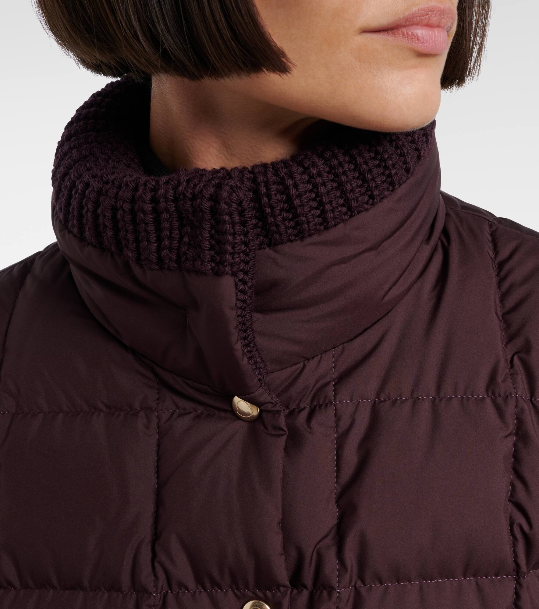 Antigone quilted down jacket - 5