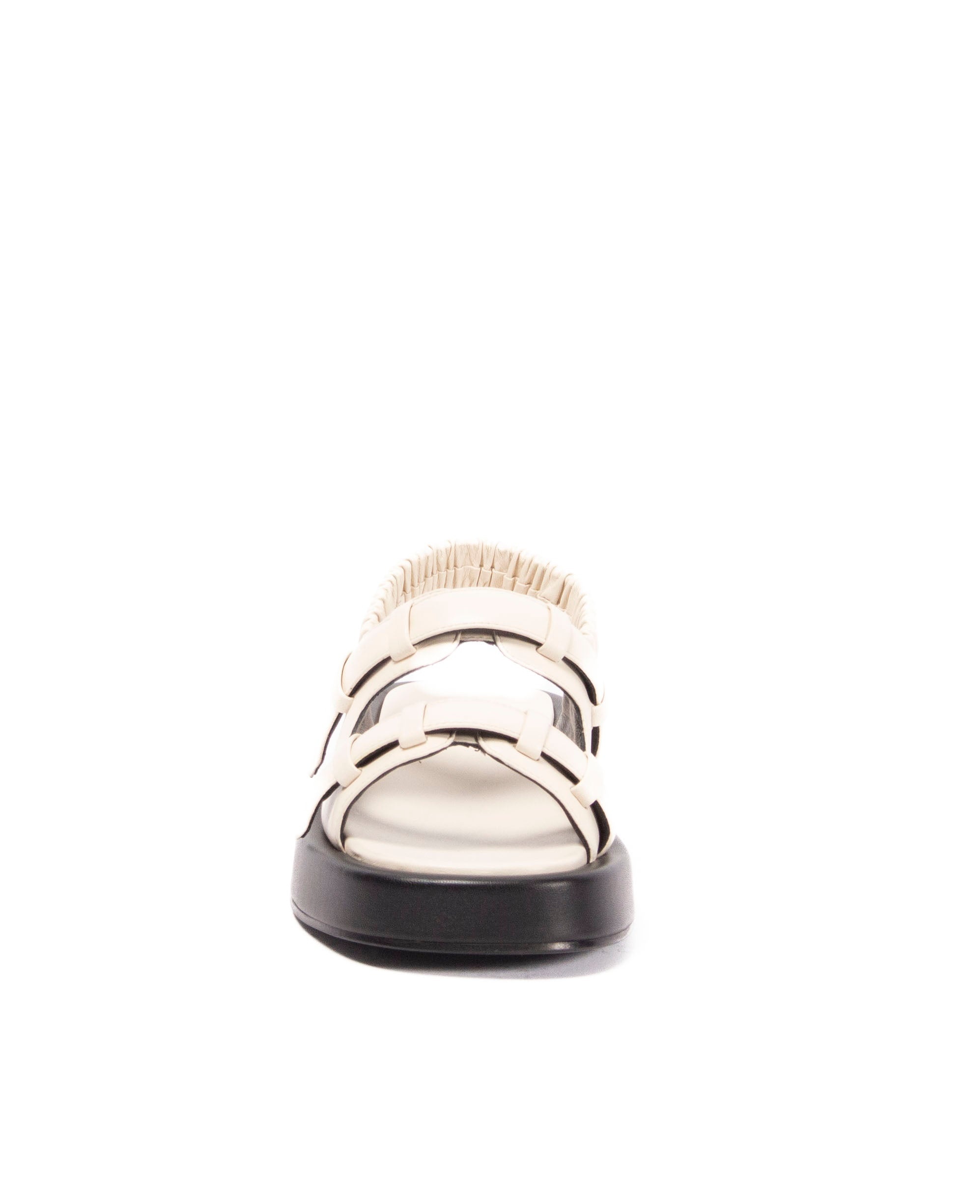 Loop Platform Slingback Sandal Ivory - 5