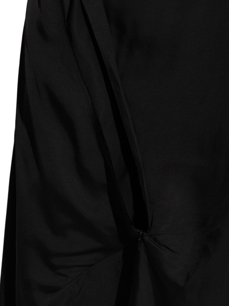 draped asymmetrical dress 5