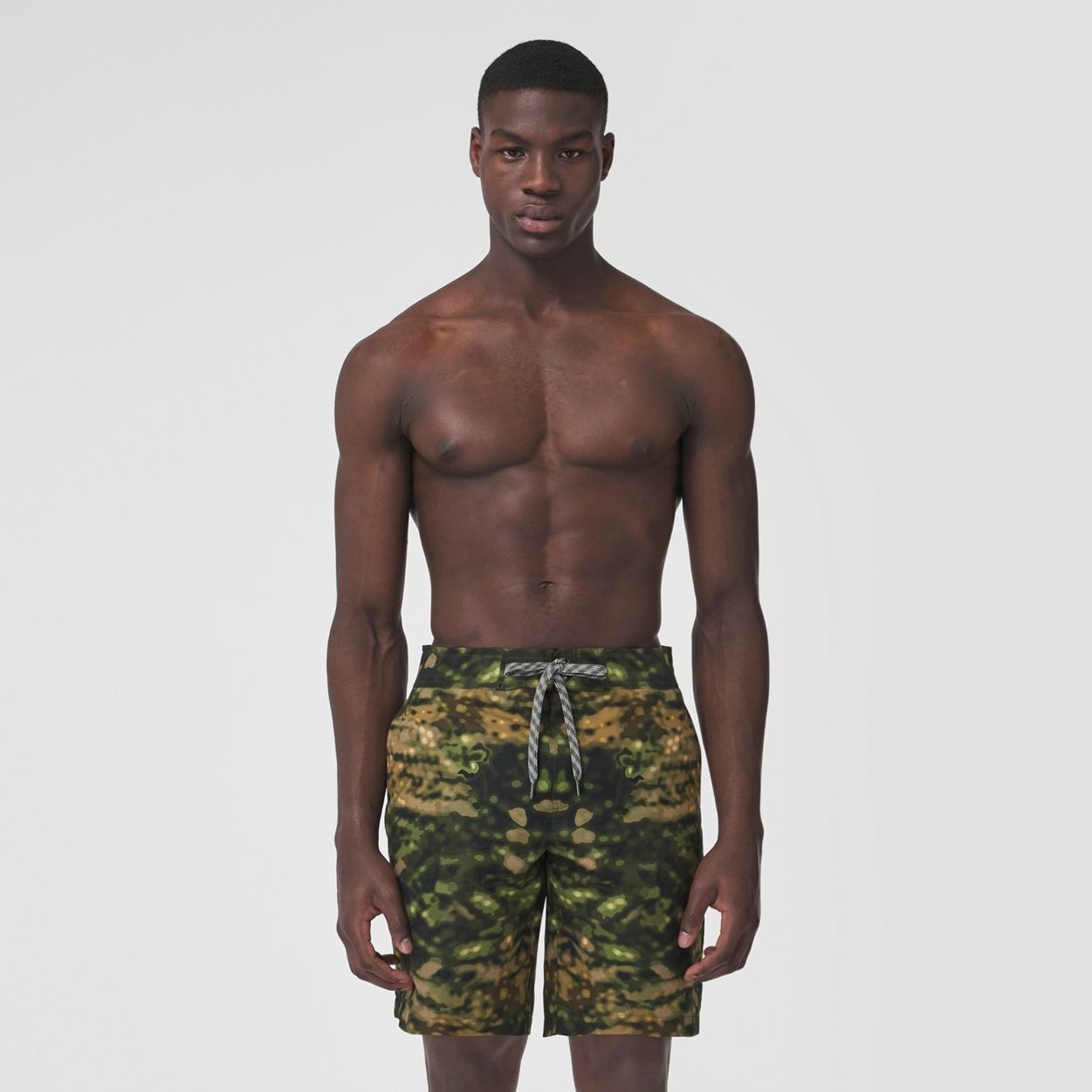 Camouflage Print Swim Shorts - 2