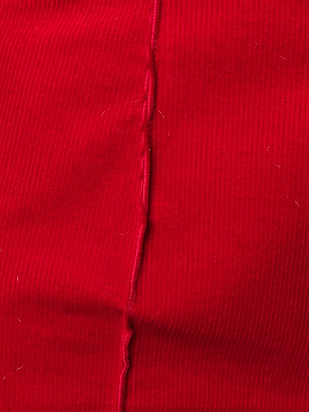 high-waisted straight-leg trousers - 5