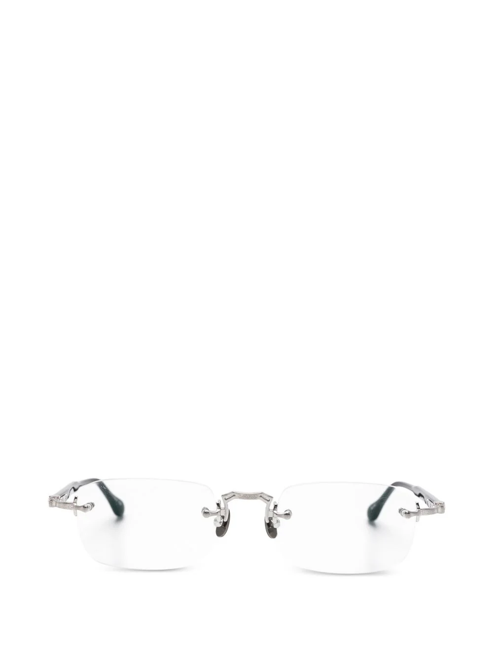 rimless glasses - 1