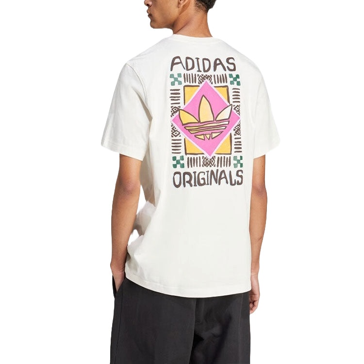 adidas 80s Premium Graphic T-shirt Asia Sizing 'White' JC6536 - 3