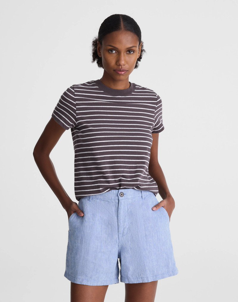 The Zoe Short in 100% Linen 3