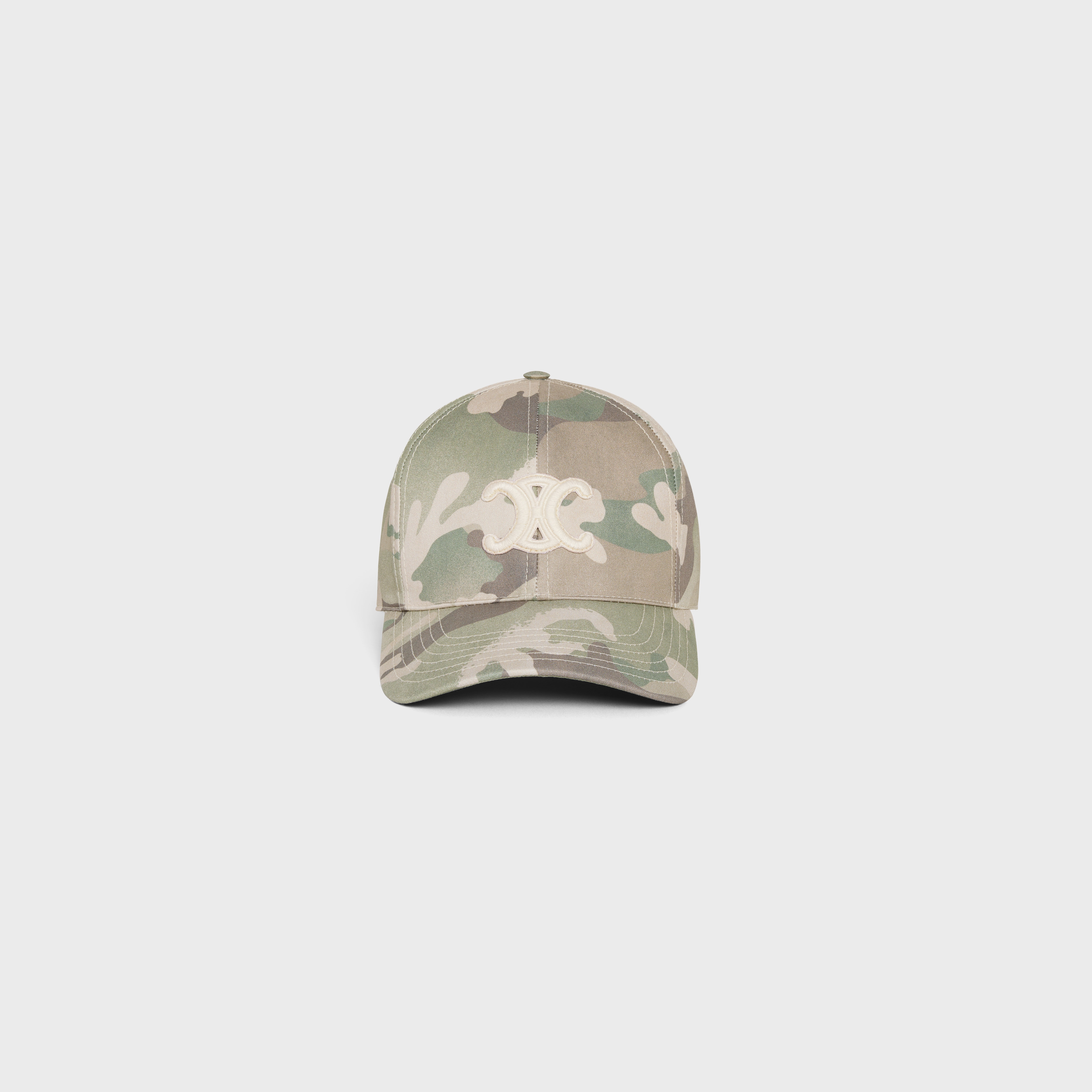 baseball cap in camouflage cotton - 2