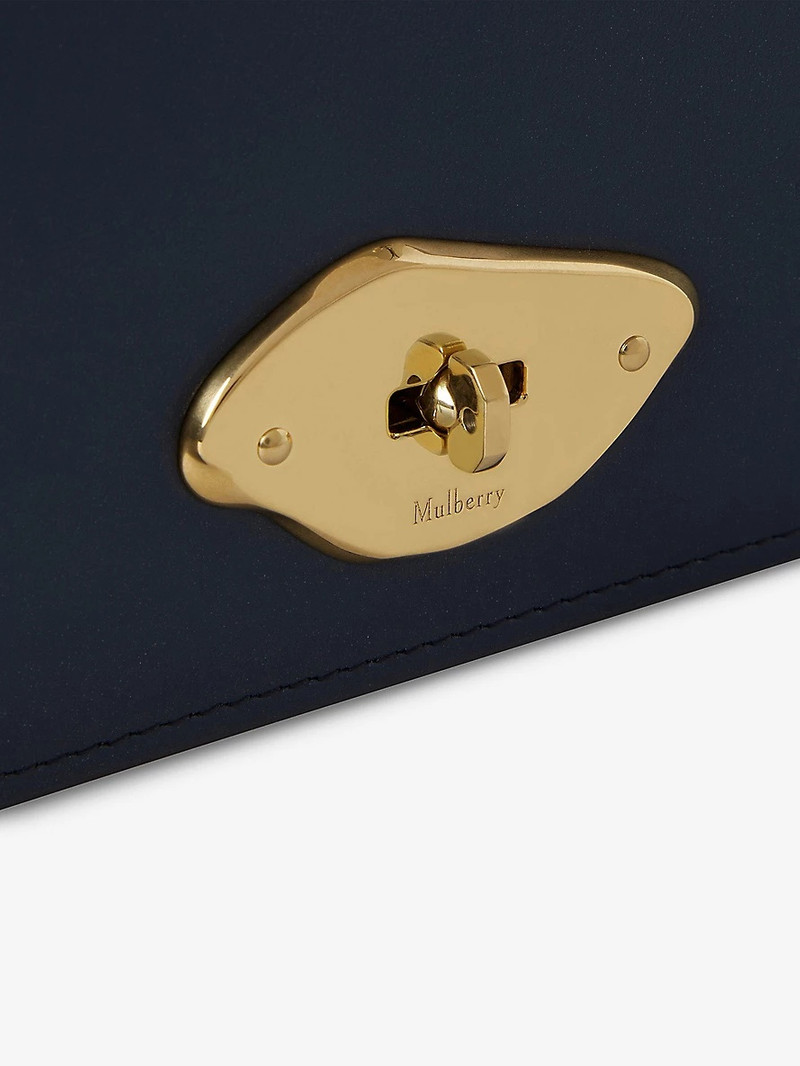 Mulberry Lana high-gloss leather wallet outlook