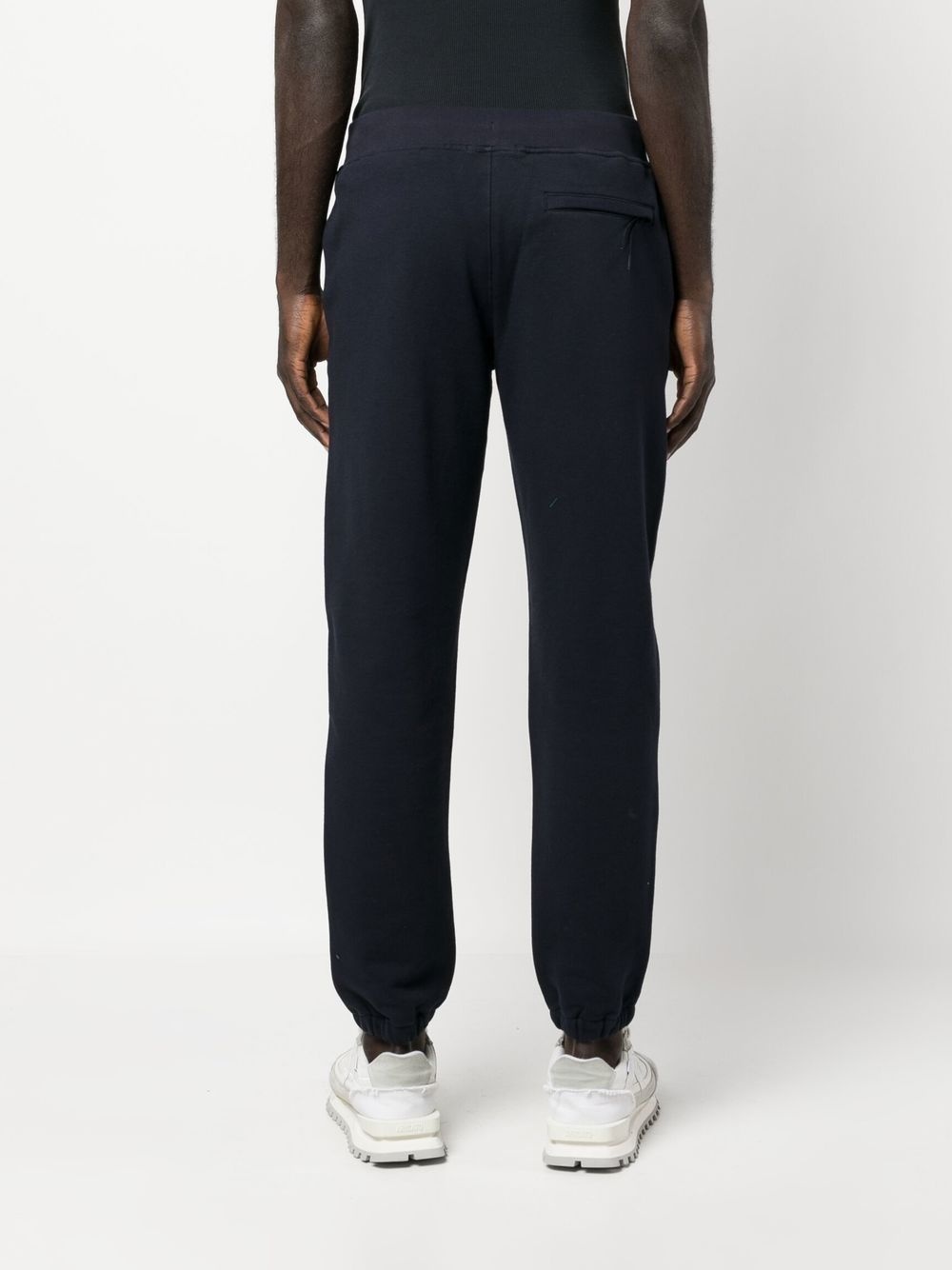 cotton embroidered-logo track pants - 4
