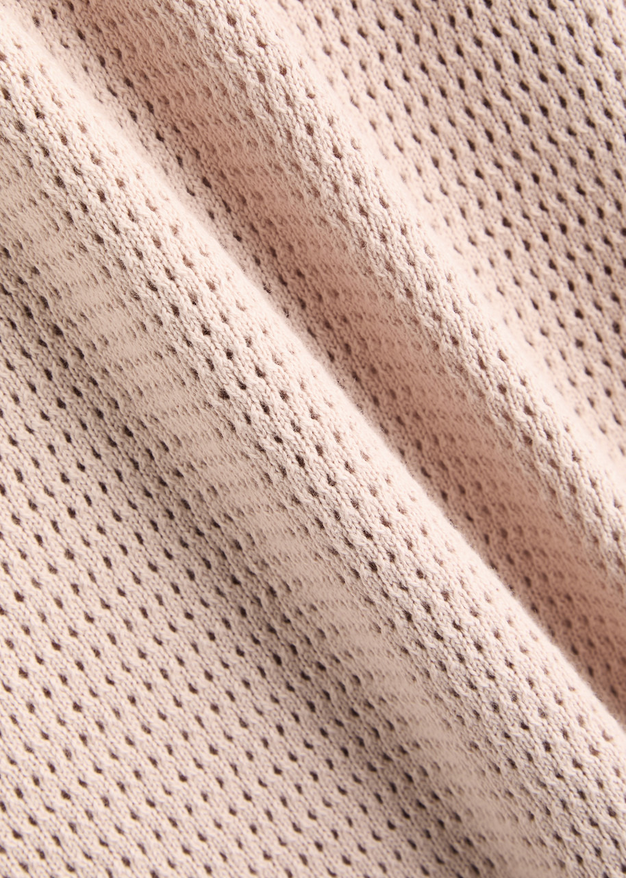 Oliver Spencer Penhale Pointelle-knit Cotton Polo Shirt - 5