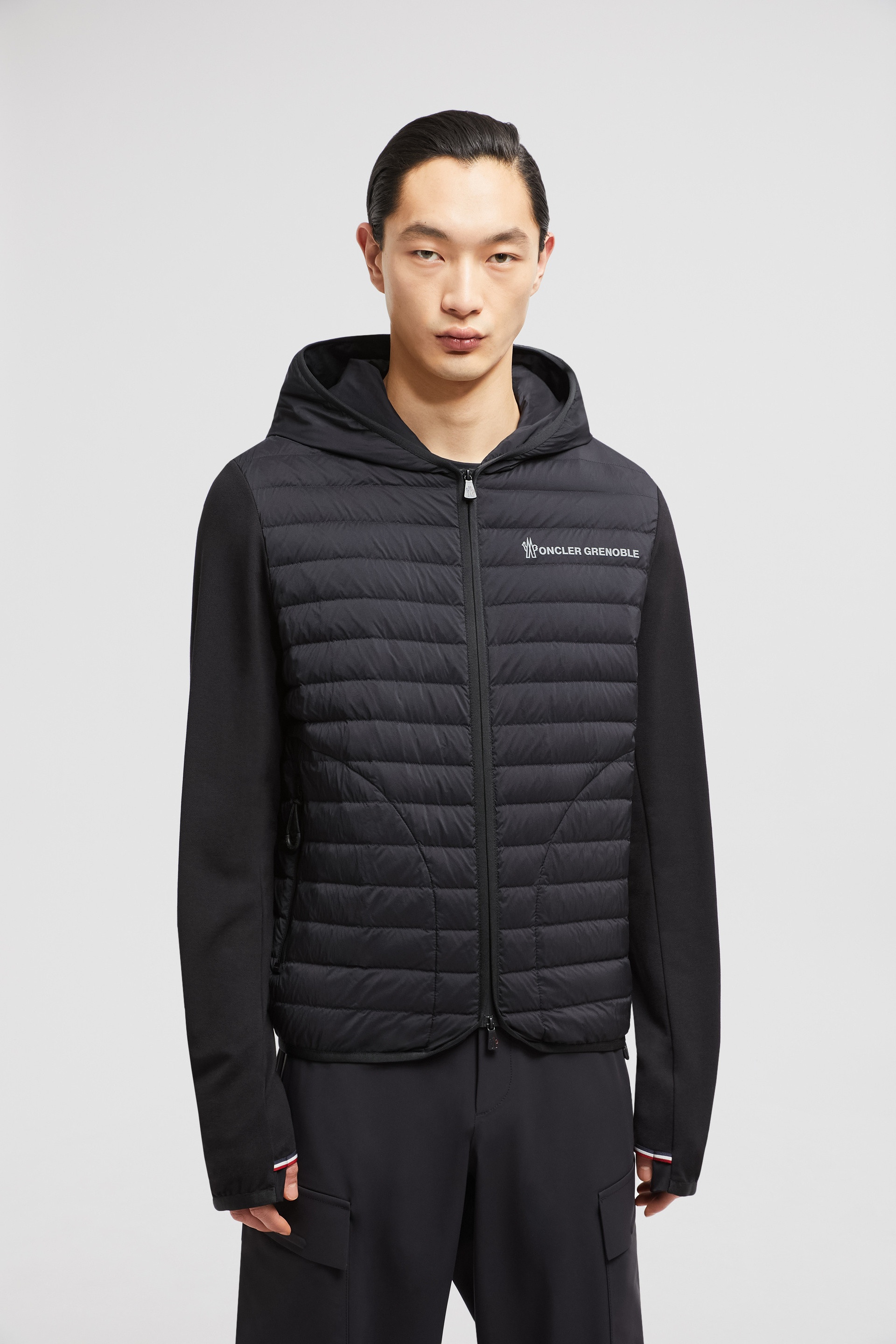 Padded Cotton Zip-Up Hoodie - 3
