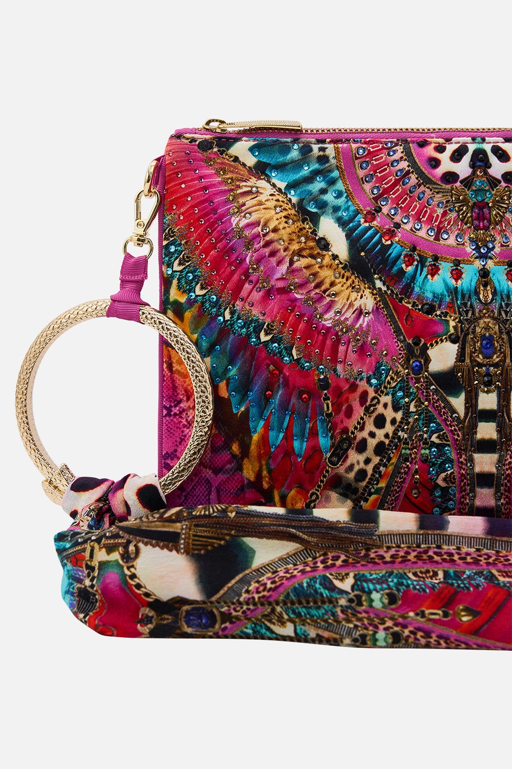 RING SCARF CLUTCH - 2